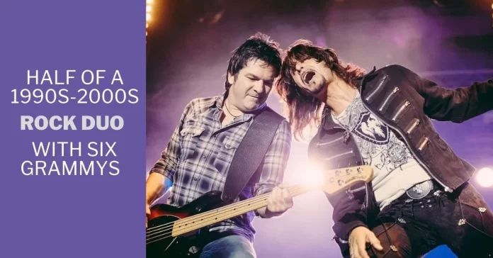 Half of a 1990s-2000s Rock Duo with Six Grammys Half of a 1990s-2000s Rock Duo with Six Grammys