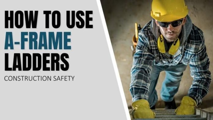 A-frame ladders A-frame ladders