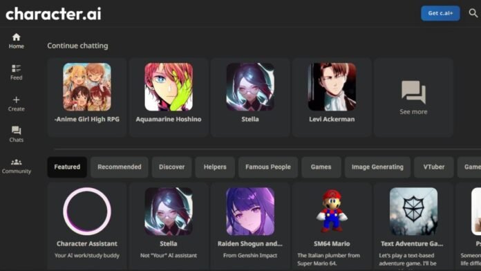 beta character ai beta character ai