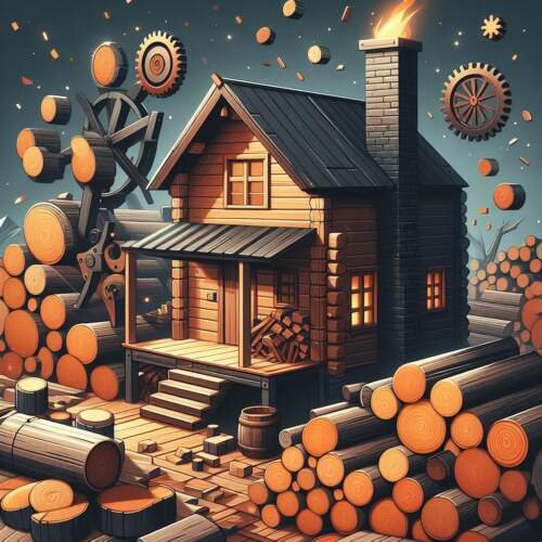 nesting logs nesting logs