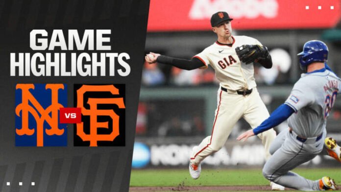 Mets vs San Francisco Giants Match Player Stats Mets vs San Francisco Giants Match Player Stats