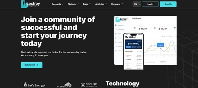 Lextroy Management Review: Evolving Role in Web-based Financial Acts [lextroym.com]
